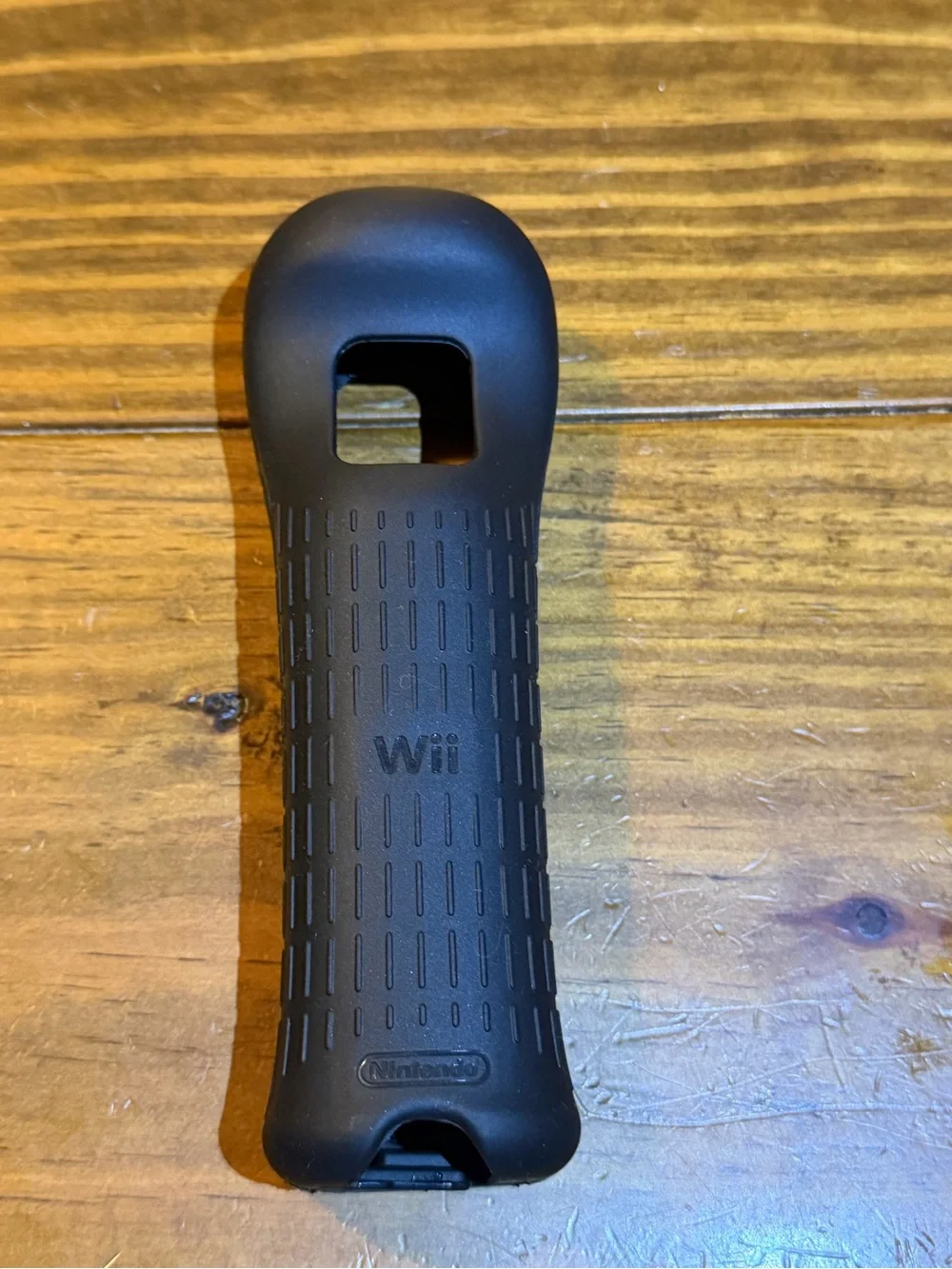 Nintendo Wii Black Silicone Controller Remote Sleeve - Protective Fit